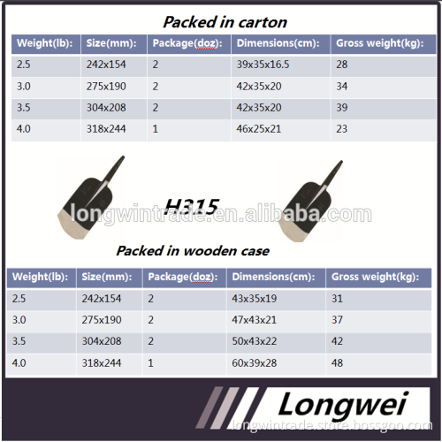 Good quality steel garden hoes types Hoe 315